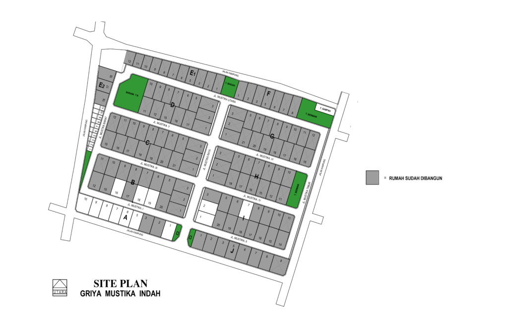 Site Plan Griya Mustika Indah
