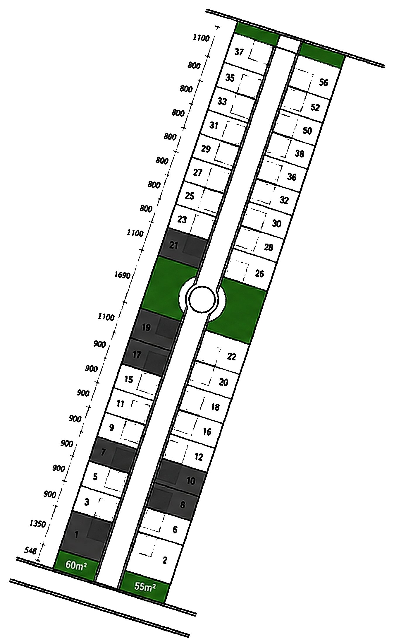 Site Plan Bellrose Residence